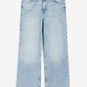 Baggy fit bootcut jeans